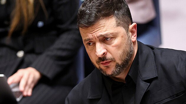 Bez Číny by putinovské Rusko bylo ničím, prohlásil ukrajinský prezident Volodymyr Zelenskyj na půdě OSN. (24. září 2025)