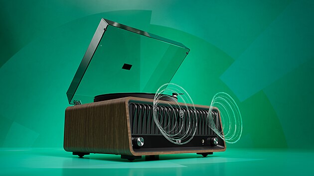 Philips THE TINA: gramofon, který spojuje retro s budoucností.