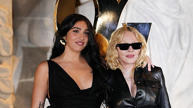 Madonna a její dcera Lourdes Leonová v Paříži (29. září 2025)