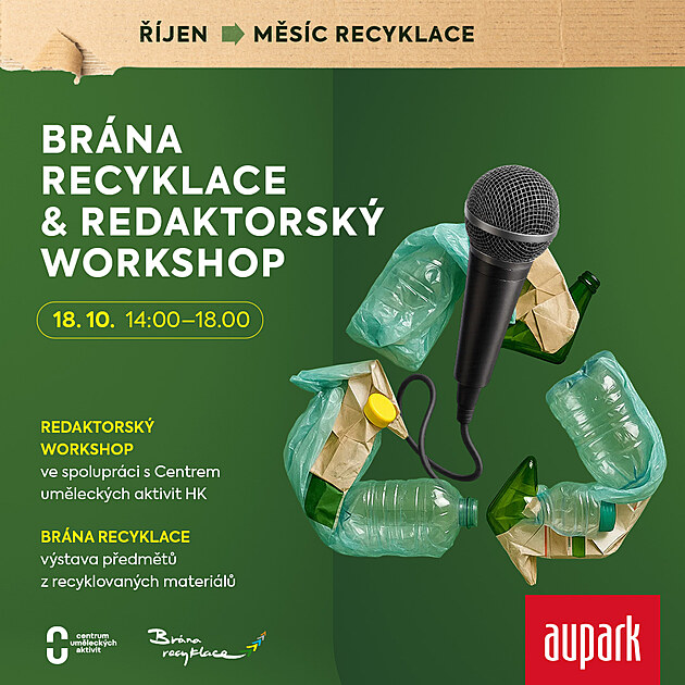 Recyklujte, tvořte a dlabejte dýně. Aupark chystá další program