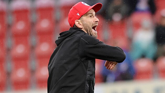 Plzeňský prozatímní trenér Marek Baroš