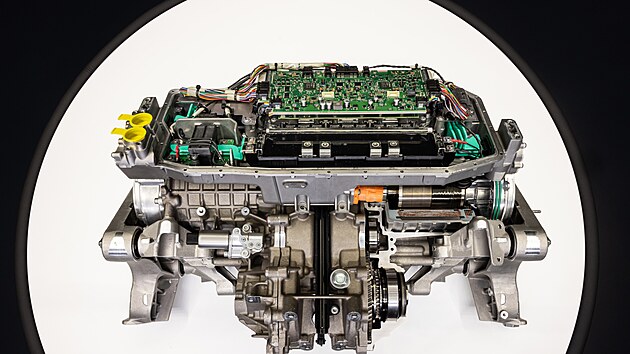 Komponenty prvního elektrického ferrari