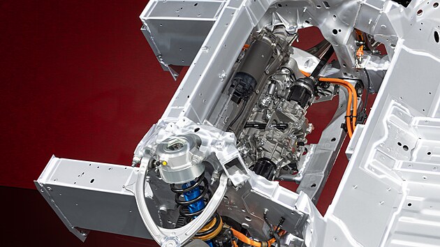 Komponenty prvního elektrického ferrari