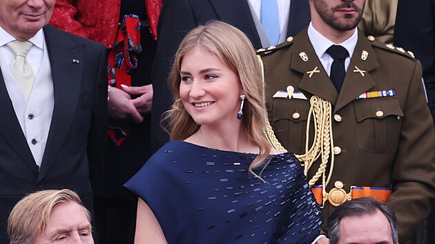 Belgická korunní princezna Elisabeth v Lucemburku (3. října 2025)