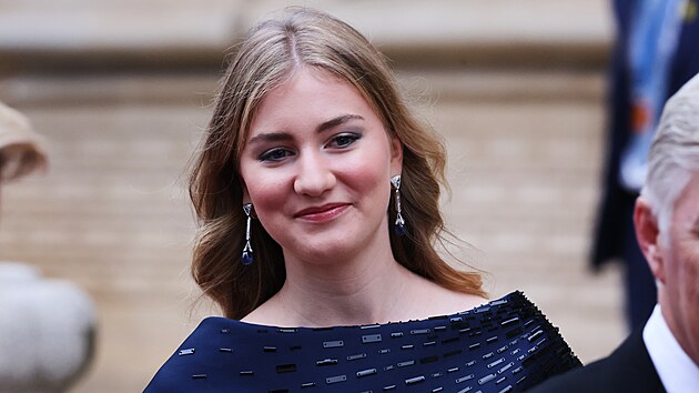 Belgická korunní princezna Elisabeth v Lucemburku (3. října 2025)