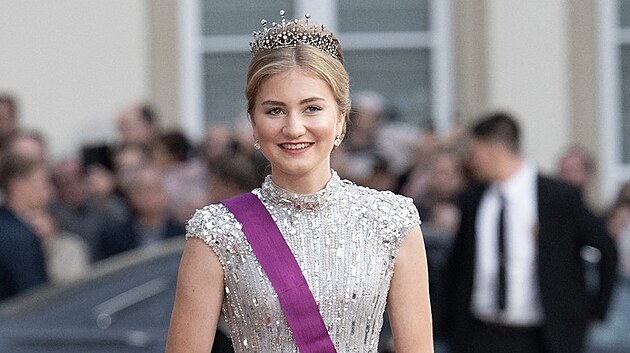 Belgická korunní princezna Elisabeth v Lucemburku (3. října 2025)