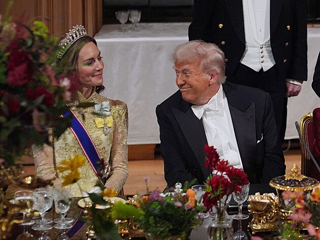 17/09/2025 Donald Trump a Kate Middleton