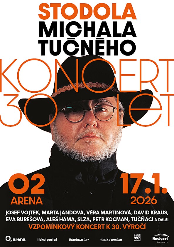 Stodola Michala Tučného - O2 arena.