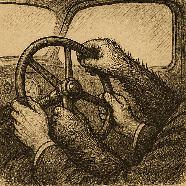 Chlupaté ruce z Dartmooru