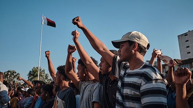 Madagaskarem zmítají protivládní protesty. (13. října 2025)