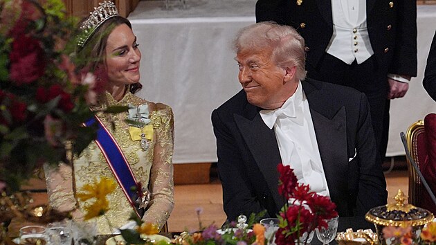 17/09/2025 Donald Trump a Kate Middleton