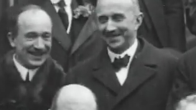 Na setkání v Locarnu byl ministr Edvard Beneš plný optimismu