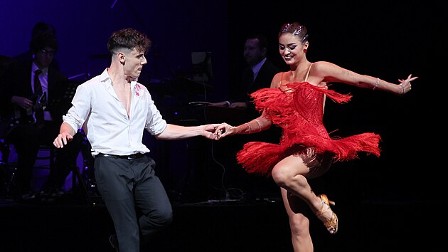 Antonín Holub a Eliška Stehnová v Roztančeném divadle (12. října 2025)