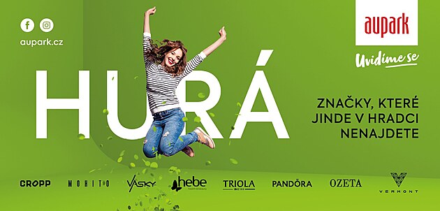 Aupark je srdcem Hradce. Společně slavíme 800 let města