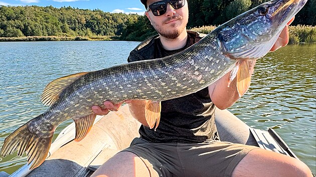 Michael Kafoněk miluje štiky.