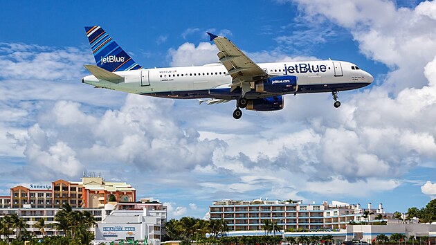 Letoun JetBlue Airbus A320