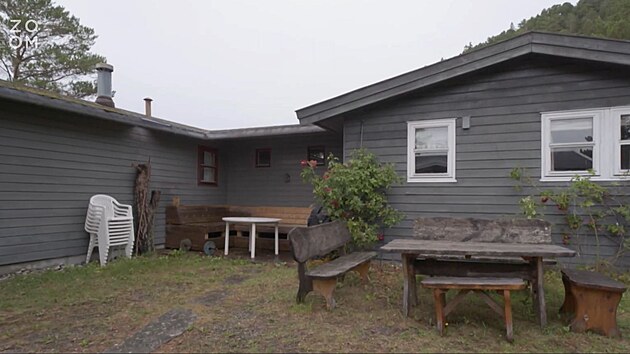 Původní podoba „dvorku“, kterému majitelé přezdívali hacienda.