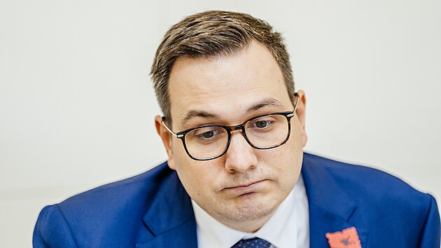 Končící ministr zahraničí Jan Lipavský (6. listopadu 2025)