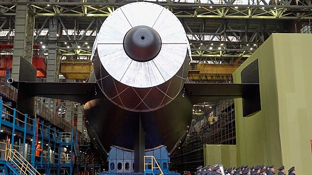 Rusko spustilo na vodu novou jadernou ponorku Chabarovsk, určenou k nesení podmořských dronů Poseidon. (1. listopadu 2025)
