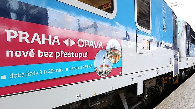 Když v roce 2015 České dráhy přímý rychlíkový spoj mezi Opavou a Prahou zaváděly, byla to velká sláva. Po deseti letech provozu však končí. (7. listopadu 2025)