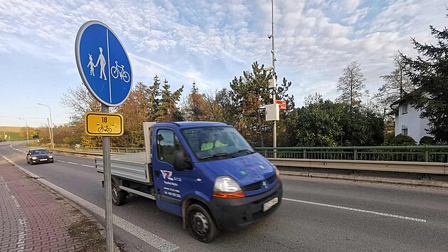Nové radary nechalo město nainstalovat na vjezdu do Vysokého Mýta od Chocně.
