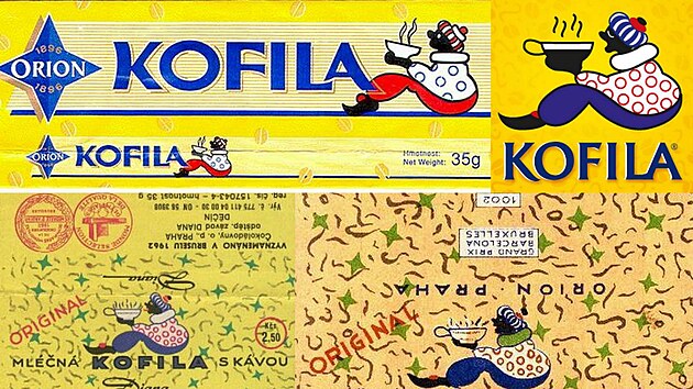 Zdenek Rykr vtiskl novou identitu zejména čokoládovnám, které známe dodnes jako Orion. Mouřenín na tyčince Kofila je legendou.