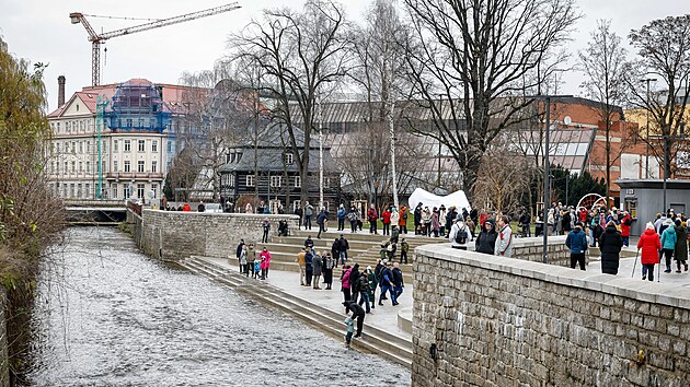 V Liberci vznikla nová náplavka (17. listopadu 2025)