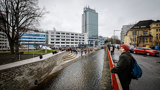 V Liberci vznikla nová náplavka (17. listopadu 2025)