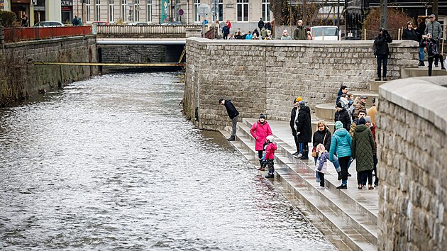 V Liberci vznikla nová náplavka (17. listopadu 2025)