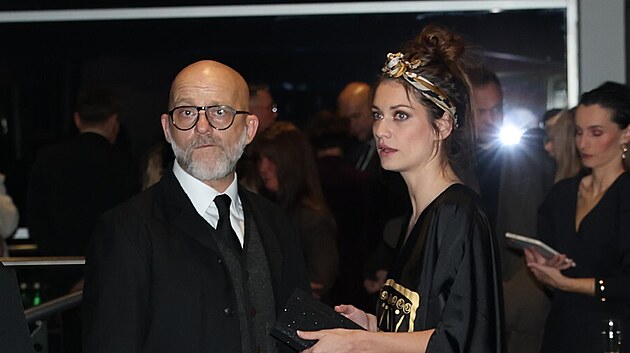 Hynek Čermák a Veronika Čermák Macková na premiéře filmu Neporazitelní (listopad 2025)