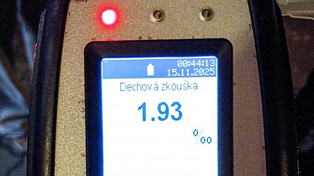 Bezmála dvě promile nadýchala při kontrole plzeňských strážníků teprve patnáctiletá dívka.