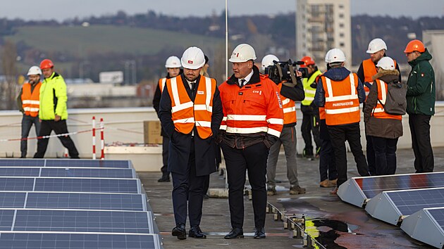 Společnosti CTP a ČEZ ESCO spouštějí společný projekt - největší síť střešních fotovoltaik na jižní Moravě. (19. listopadu 2025)