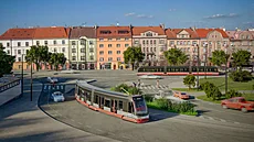 Na konci roku 2027 budou koleje ležet na strahovském kopci a budou po nich z...