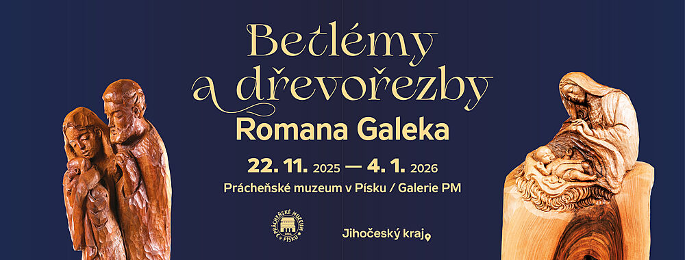 Roman Galek na výstavě představuje betlémy, které uchvátily Vatikán