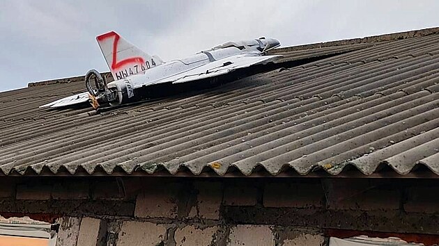 Cuhurestii de Jos. Ve vesnici na severu Moldavska přistál ruský dron Gerbera. (25. listopadu 2025)