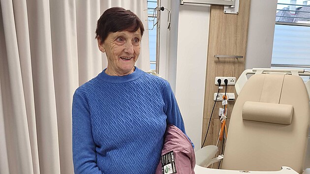 Pacientka, jež se s rakovinou léčí už jedenáct let. (20. listopadu 2025)