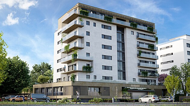 Celý objekt bude podsklepený a pod zemí vznikne i 19 garáží.