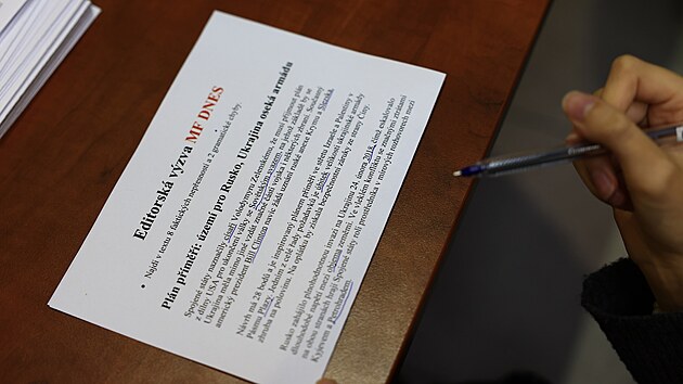 Multimediální den, který se konal na Fakultě sociálních studií Masarykovy univerzity v Brně, se zabýval tématem války a krize z pohledu novinářů. Zúčastnila se jej i jihomoravská redakce MF DNES a iDNES.cz. (21. listopadu 2025)