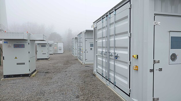 První bateriové úložiště, které se nachází u větrné elektrárny, začalo fungovat na Svitavsku.