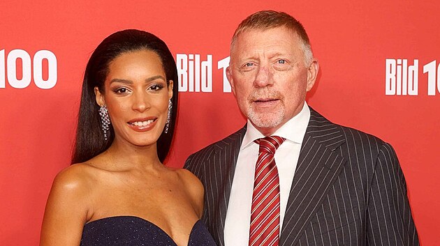 Boris Becker s těhotnou manželkou Lilian de Carvalho (z&aacute;ř&iacute; 2025)