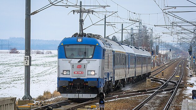 IV. železniční koridor Praha - České Budějovice (28. listopadu 2025)