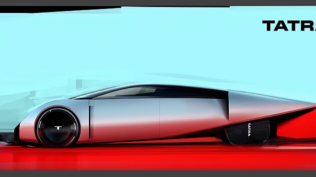 Tatra 77, Photoshop skica