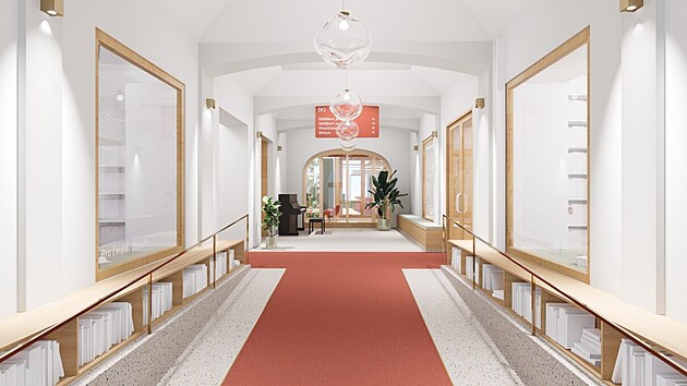 Návrhy nové knihovny ve Vysokém Mýtě, která má vyjít na 50 milionů korun.