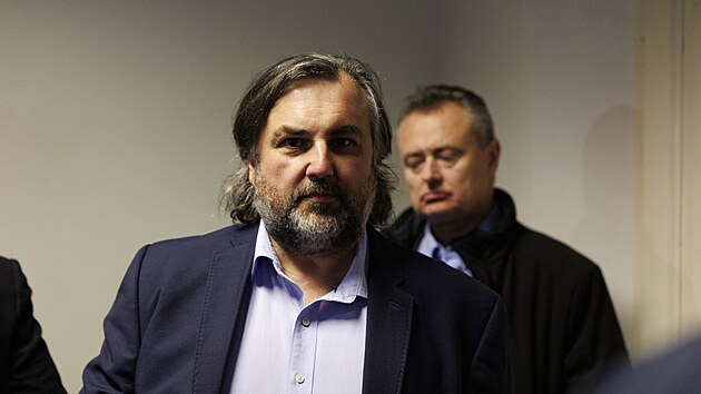 Korupční kauzu Stoka začal znovu projednávat Krajský soud v Brně. Na snímku obžalovaný podnikatel Ivan Trunečka. (3. prosince 2025)