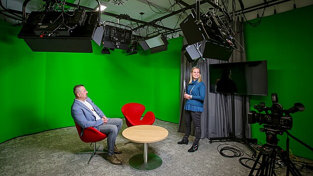 Jihočeská univerzita (JU) v Českých Budějovicích přestavila novou aulu. (1. prosince 2025)