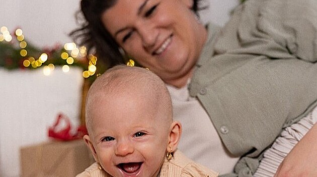 Patricie Knéslová dělá mamince radost.