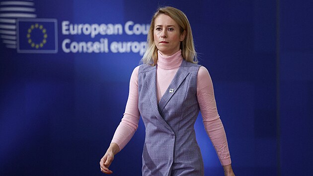 Šéfka unijní diplomacie Kaja Kallasová (18. prosince 2025)