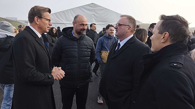 Slavnostní otevření dálničního úseku D35 mezi Janovem a Opatovcem. (18. prosince 2025)