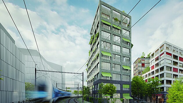 Na první části přestavby pražské Florence bude pracovat 15 architektonických studií. Na snímku je vizualizace jednoho z návrhů na budoucí podobu místa. (15. prosince 2025)