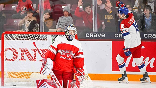 Richard Žemlička překonal dánského brankáře Antona Wildeho.